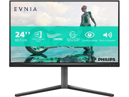 MONITOR PHILIPS EVNIA 24M2N3200A/00 23,8"/IPS/1920X1080/180HZ/1MS GTG/HDMIX2,DP/GSYNC,FREESYNC/PIVOT